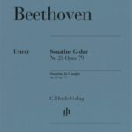 Beethoven - Sonate op. 79 n. 25 henle Van Beethoven, Ludwig - Sonatina no. 25 in G major, op. 79
