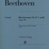 Van Beethoven, Ludwig - Sonata no. 27 in e minor, op. 90