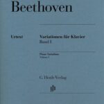 Van Beethoven, Ludwig - Variations pour piano, vol. 1