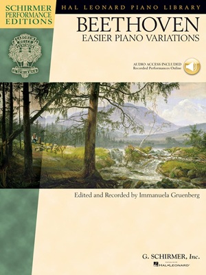 Van Beethoven, Ludwig - Easier Piano Variations
