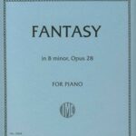 Scriabin, Alexander - Fantasy in B minor, op. 28