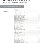 Scriabin, Alexander - Selected Works for the Piano