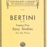 Bertini, Henri - Twenty-Five Easy Studies, op. 100