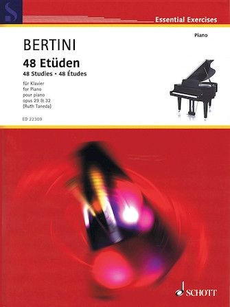 Bertini, Henri - Forty-Eight Studies, op. 29 and 32