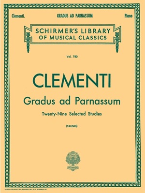 Clementi - Gradus ad Parnassum Schirmer Clementi, Muzio - Gradus ad Parnassum