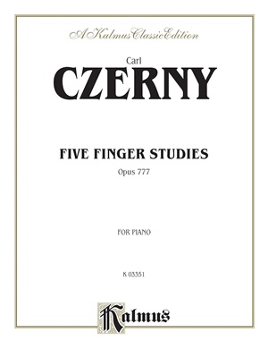 Czerny, Carl - Five Finger Studies, op. 777