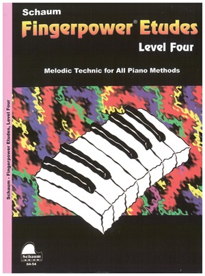Fingerpower Etudes 4 Schaum, Wesley - Fingerpower Etudes, level four