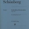 Schönberg, Arnold - Six Little Piano Pieces, op. 19