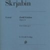 Scriabine, Alexander - 12 Etudes, op. 8