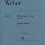Von Weber, Carl Maria - Sonate pour piano en do majeur, op. 24
