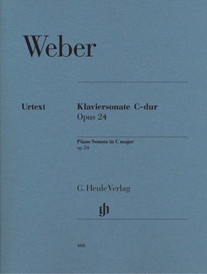 Von Weber, Carl Maria - Sonate pour piano en do majeur, op. 24
