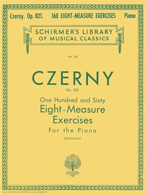 Czerny, Carl - One Hundred and Sixty Eight-Measure Exercises, op. 821