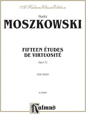 Moszkowski, Moritz - 15 Études de virtuosité, Op. 72
