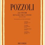 Pozzoli, Ettore - 24 Études de mécanisme facile