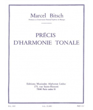 Bitsch, Marcel - Précis d'harmonie tonale