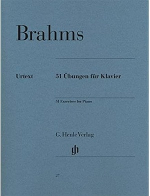 Brahms, Johannes - 51 Exercices pour le piano