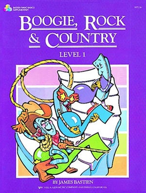 Bastien, James - Boogie, Rock & Country, level 1