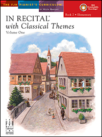 In Recital with Classical Themes, book 2 - Elementary