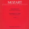 Mozart, Wolfgang Amadeus - Concertone en do majeur pour deux violons KV 190