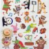 Funny Animal Musician Stickers
