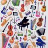 Musical Instrument Stickers