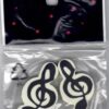 G-clef Erasers - packet of 2