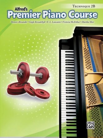 Alfred's Premier Piano Course - Technique 2b