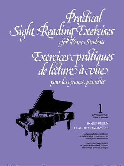 berlin_sreading_1 Champagne, Claude ; Berlin, Boris - Practical Sight Reading Exercises for Piano Students, 1