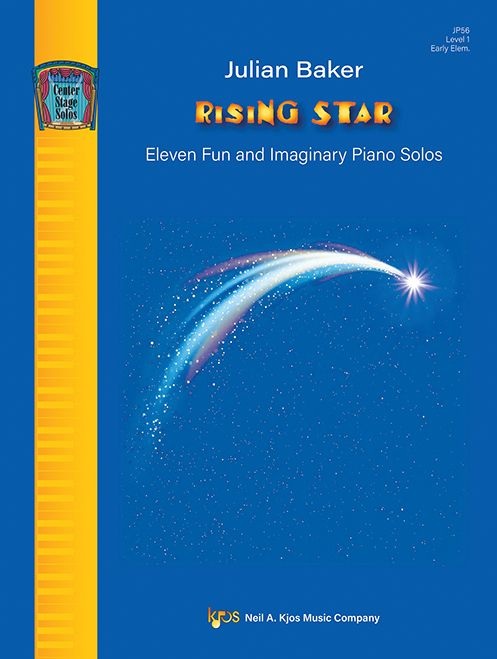 baker_star_1 Baker, Julian - Rising Star : Eleven Fun and Imaginary Piano Solos, Level 1