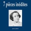 Demessieux, Jeanne - 7 Pièces inédites pour piano