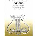 Bach, Johann Sebastian - Arioso from Cantata No. 156, arr. for Clarinet and Piano