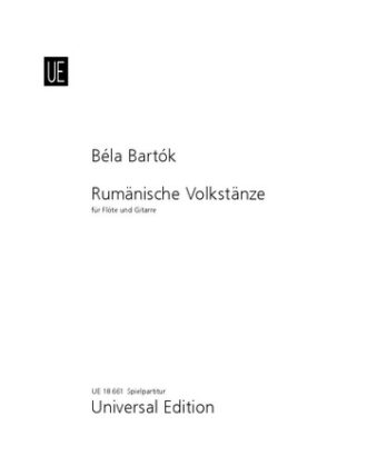 Bartók, Béla - Danses folkloriques roumaines pour clarinette et piano