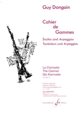 Dangain, Guy - Cahier de Gammes