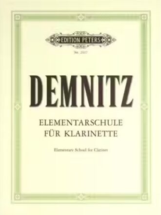 Demnitz, Friedrich - Elementary School for Clarinet