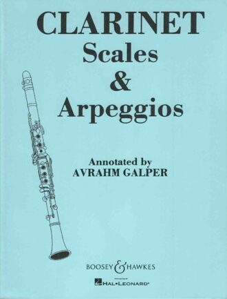 Galper, Avrahm - Clarinet Scales and Arpeggios