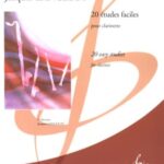 Lancelot, Jacques - 20 Easy Studies for Clarinet
