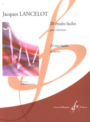 Lancelot, Jacques - 20 Études faciles pour clarinette