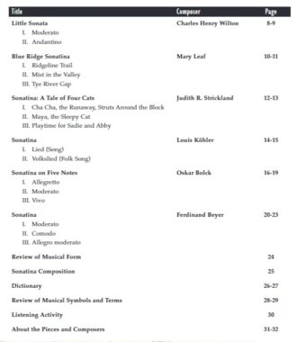 Succeeding with the Masters | Festival Collection - Sonatinas, Book 1 : Mid-Elementary