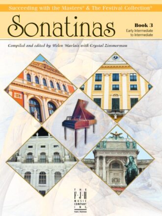 Succeeding with the Masters | Festival Collection - Sonatinas, Book 3 : Intermediate to Late Intermediate
