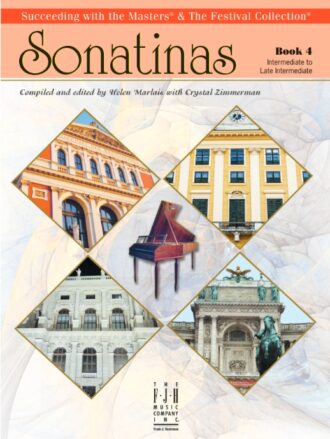 Succeeding with the Masters | Festival Collection - Sonatinas, Book 4 : Intermediate to Late Intermediate