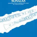 Mozart, Wolfgand Amadeus - Four Church Sonatas, arranged for B♭ clarinet and piano