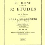 Rose, Cyrille - 32 Etudes pour la clarinette d'après Ferling