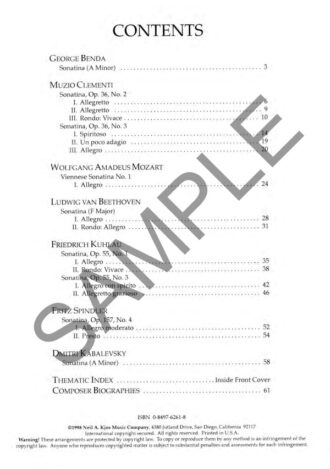 Selected Sonatinas Book Two - Snell, Keith, éd.