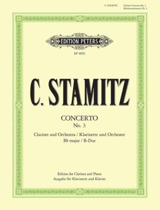 Stamitz, Carl - Clarinet Concerto nr. 3 in B-flat major